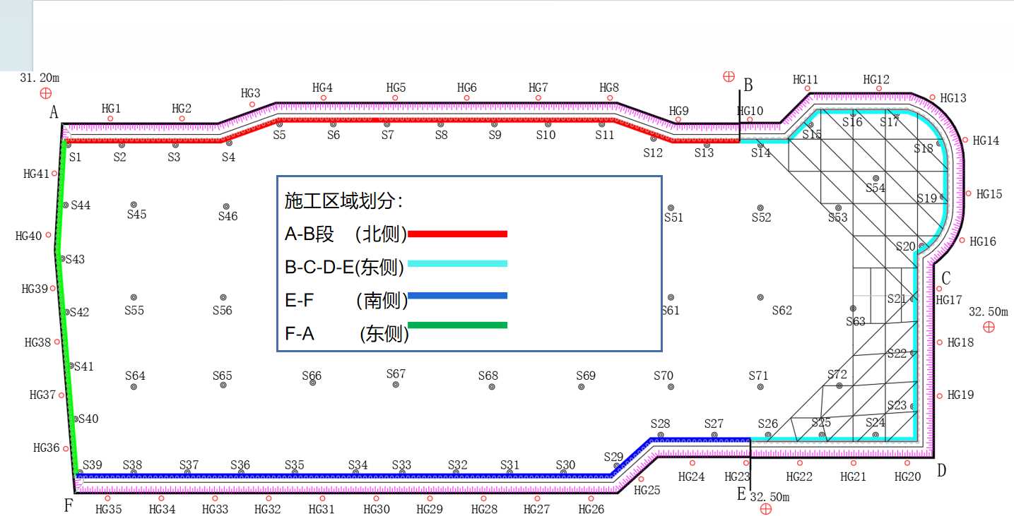 开封兰考县基坑支护设计